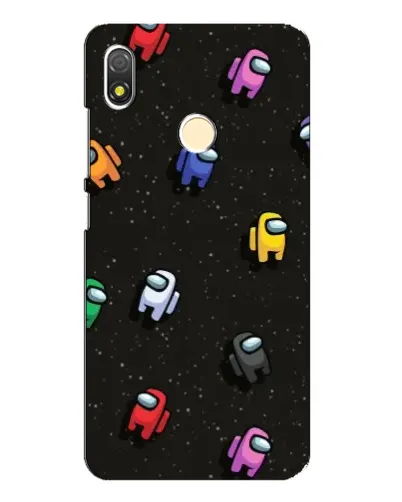 Чехол для TECNO POP 3 с картинкой «Космический паттерн Among Us» Чехол для TECNO POP 3 с картинкой «Космический паттерн Among Us»