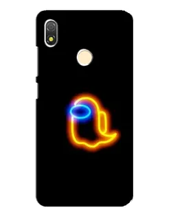 Чохол для TECNO POP 3 з картинкою «Among Us неонове сяйво»