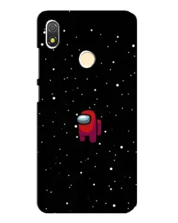 Чохол для TECNO POP 3 з картинкою «Червоний Among Us»