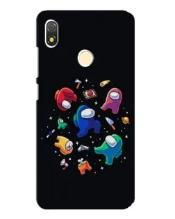 Чохол для TECNO POP 3 з картинкою «Among Us космос»
