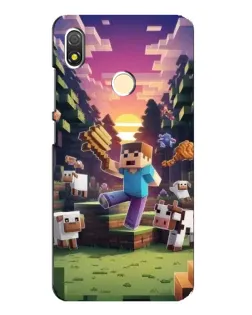 Чохол для TECNO POP 3 з картинкою «Стів на фермі» Чохол для TECNO POP 3 з картинкою «Стів на фермі»
