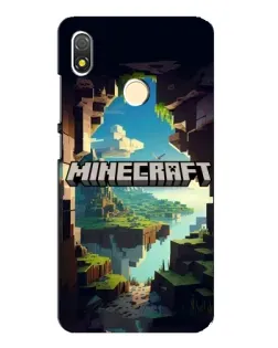 Чохол для TECNO POP 3 з картинкою «Печера Майнкрафт» Чохол для TECNO POP 3 з картинкою «Печера Майнкрафт»