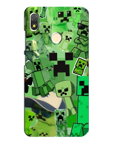 Чохол для TECNO POP 3 з картинкою «Кріпери Minecraft» Чохол для TECNO POP 3 з картинкою «Кріпери Minecraft»