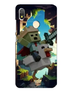 Чохол для TECNO POP 3 з картинкою «Стів та гусь» Чохол для TECNO POP 3 з картинкою «Стів та гусь»