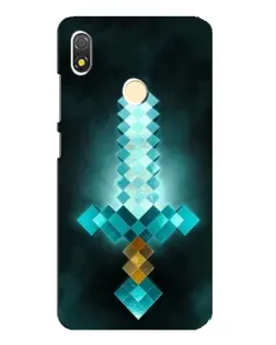 Чохол для TECNO POP 3 з картинкою «Алмазний меч неон» Чохол для TECNO POP 3 з картинкою «Алмазний меч неон»