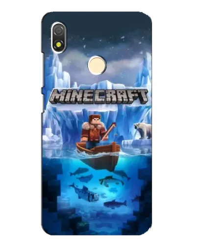 Чохол для TECNO POP 3 з картинкою «Minecraft льодянийсвіт» Чохол для TECNO POP 3 з картинкою «Minecraft льодянийсвіт»