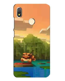 Чохол для TECNO POP 3 з картинкою «Майнкрафт захід сонця» Чохол для TECNO POP 3 з картинкою «Майнкрафт захід сонця»