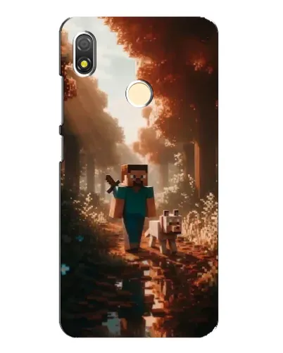 Чохол для TECNO POP 3 з картинкою «Стів у лісі» Чохол для TECNO POP 3 з картинкою «Стів у лісі»