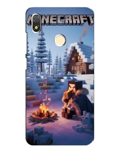 Чохол для TECNO POP 3 з картинкою «Зимовий Minecraft» Чохол для TECNO POP 3 з картинкою «Зимовий Minecraft»
