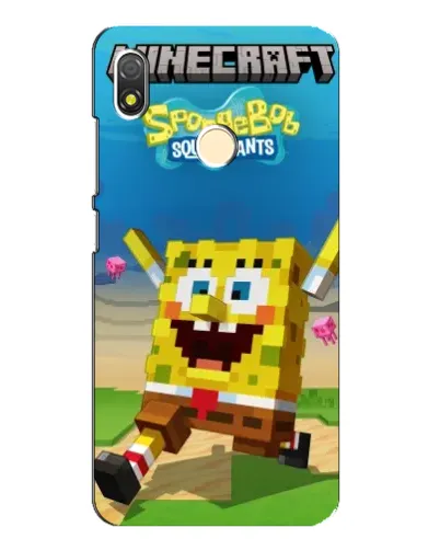 Чохол для TECNO POP 3 з картинкою «Губка Боб Minecraft» Чохол для TECNO POP 3 з картинкою «Губка Боб Minecraft»