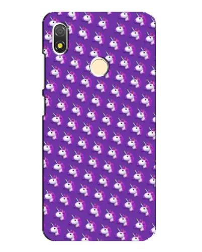 Чехол для TECNO POP 3 с картинкой «Единороги на фиолетовом» Чехол для TECNO POP 3 с картинкой «Единороги на фиолетовом»