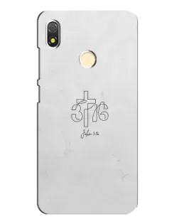 Чехол для TECNO POP 3 с картинкой «Иоанна 3:16 Крест» Чехол для TECNO POP 3 с картинкой «Иоанна 3:16 Крест»