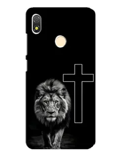 Чехол для TECNO POP 3 с картинкой «Лев и Крест» Чехол для TECNO POP 3 с картинкой «Лев и Крест»