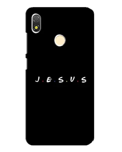 Чехол для TECNO POP 3 с картинкой «Точки веры J.E.S.U.S.» Чехол для TECNO POP 3 с картинкой «Точки веры J.E.S.U.S.»