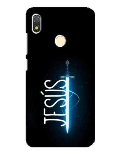Чехол для TECNO POP 3 с картинкой «Меч Духа Jesus» Чехол для TECNO POP 3 с картинкой «Меч Духа Jesus»
