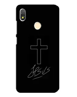 Чехол для TECNO POP 3 с картинкой «Графический крест Jesus» Чехол для TECNO POP 3 с картинкой «Графический крест Jesus»