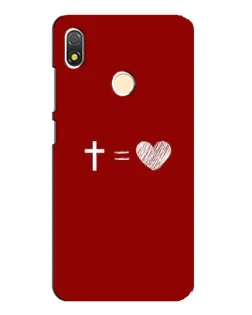 Чехол для TECNO POP 3 с картинкой «Уравнение любви» Чехол для TECNO POP 3 с картинкой «Уравнение любви»