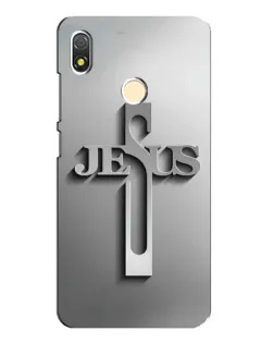 Чехол для TECNO POP 3 с картинкой «Металлический крест Jesus» Чехол для TECNO POP 3 с картинкой «Металлический крест Jesus»