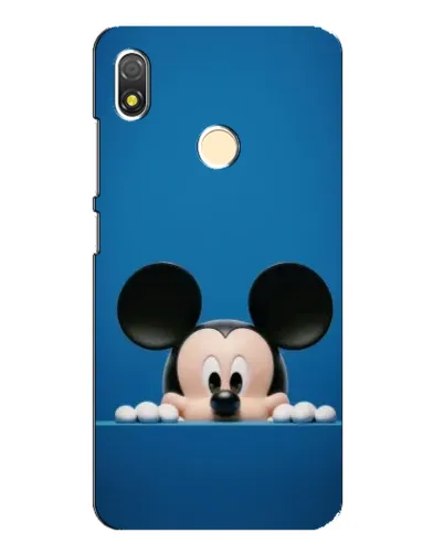 Чехол для TECNO POP 3 с картинкой «Микки выглядывает» Чехол для TECNO POP 3 с картинкой «Микки выглядывает»