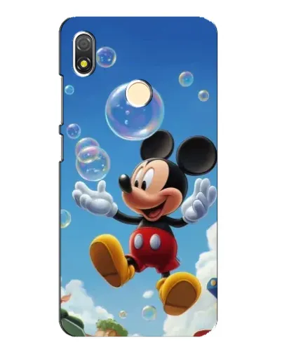 Чехол для TECNO POP 3 с картинкой «Mickey и мыльные пузыри» Чехол для TECNO POP 3 с картинкой «Mickey и мыльные пузыри»