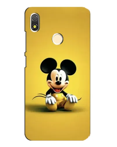 Чехол для TECNO POP 3 с картинкой «Микки на желтом» Чехол для TECNO POP 3 с картинкой «Микки на желтом»