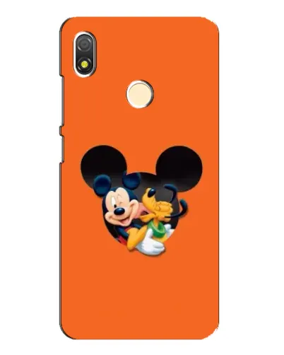 Чехол для TECNO POP 3 с картинкой «Сердце Микки Минни» Чехол для TECNO POP 3 с картинкой «Сердце Микки Минни»