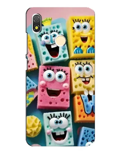 Чехол для TECNO POP 3 с картинкой «Цветные губки» Чехол для TECNO POP 3 с картинкой «Цветные губки»