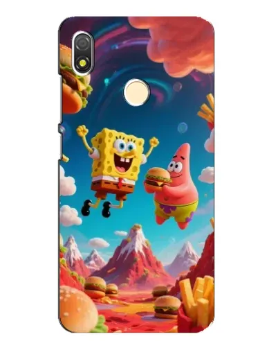 Чехол для TECNO POP 3 с картинкой «Космический фастфуд» Чехол для TECNO POP 3 с картинкой «Космический фастфуд»