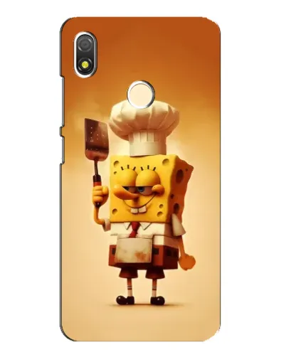 Чехол для TECNO POP 3 с картинкой «Губка Боб повар» Чехол для TECNO POP 3 с картинкой «Губка Боб повар»