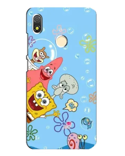 Чехол для TECNO POP 3 с картинкой «Веселые пузырьки» Чехол для TECNO POP 3 с картинкой «Веселые пузырьки»