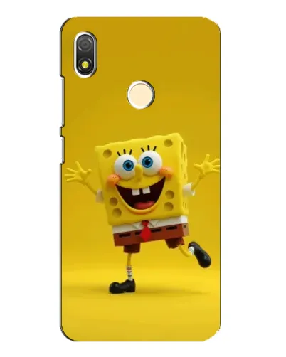 Чехол для TECNO POP 3 с картинкой «Позитивный Губка Боб» Чехол для TECNO POP 3 с картинкой «Позитивный Губка Боб»