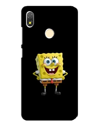 Чехол для TECNO POP 3 с картинкой «Классический Губка Боб» Чехол для TECNO POP 3 с картинкой «Классический Губка Боб»