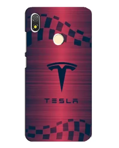 Чехол для TECNO POP 3 с картинкой «Тесла красный карбон» Чехол для TECNO POP 3 с картинкой «Тесла красный карбон»