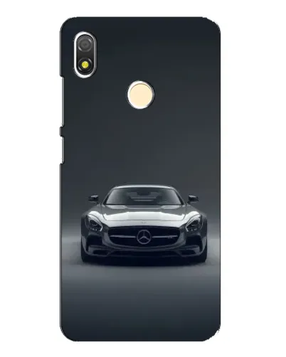 Чехол для TECNO POP 3 с картинкой «Mercedes на черном» Чехол для TECNO POP 3 с картинкой «Mercedes на черном»