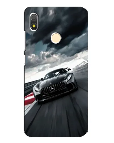 Чехол для TECNO POP 3 с картинкой «Гоночный Mercedes AMG» Чехол для TECNO POP 3 с картинкой «Гоночный Mercedes AMG»