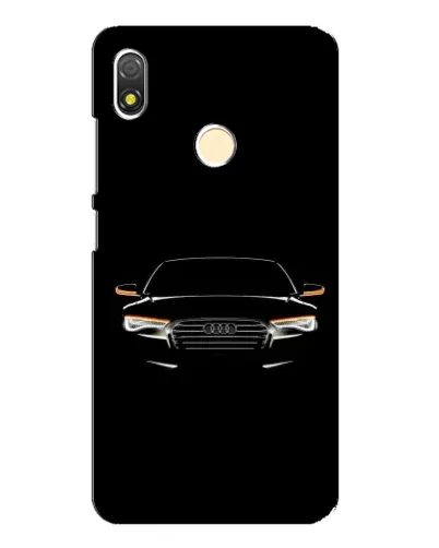 Чехол для TECNO POP 3 с картинкой «Audi — ночной контур» Чехол для TECNO POP 3 с картинкой «Audi — ночной контур»