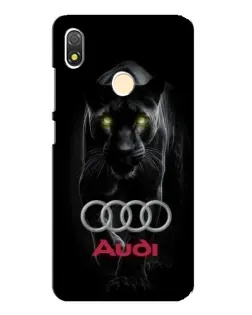 Чохол для TECNO POP 3 з картинкою «Пантера та Audi» Чохол для TECNO POP 3 з картинкою «Пантера та Audi»