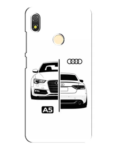 Чехол для TECNO POP 3 с картинкой «Audi — контрастный дизайн» Чехол для TECNO POP 3 с картинкой «Audi — контрастный дизайн»