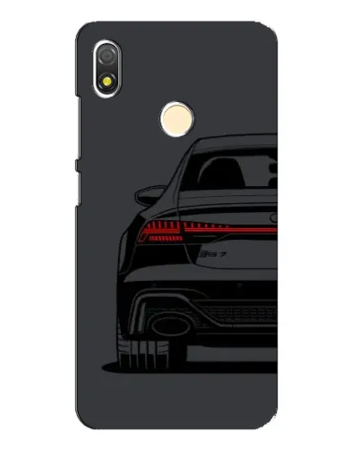 Чехол для TECNO POP 3 с картинкой «Задняя часть Audi — арт» Чехол для TECNO POP 3 с картинкой «Задняя часть Audi — арт»