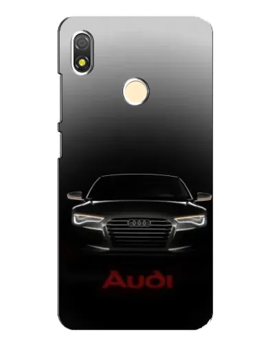 Чехол для TECNO POP 3 с картинкой «Audi — градиентный контур» Чехол для TECNO POP 3 с картинкой «Audi — градиентный контур»