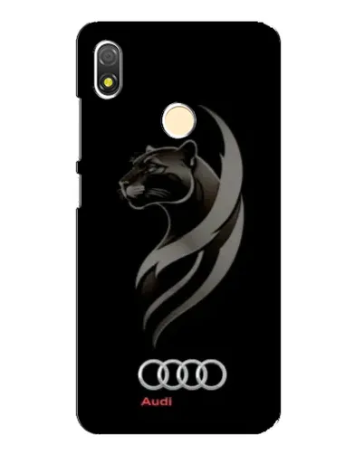 Чехол для TECNO POP 3 с картинкой «Графика — пантера и Audi» Чехол для TECNO POP 3 с картинкой «Графика — пантера и Audi»