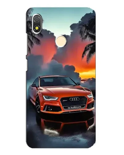 Чехол для TECNO POP 3 с картинкой «Audi — закат» Чехол для TECNO POP 3 с картинкой «Audi — закат»