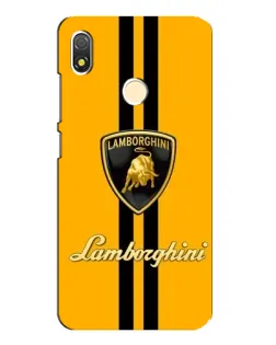 Чохол для TECNO POP 3 з картинкою «Lamborghini Stripe жовтий» Чохол для TECNO POP 3 з картинкою «Lamborghini Stripe жовтий»