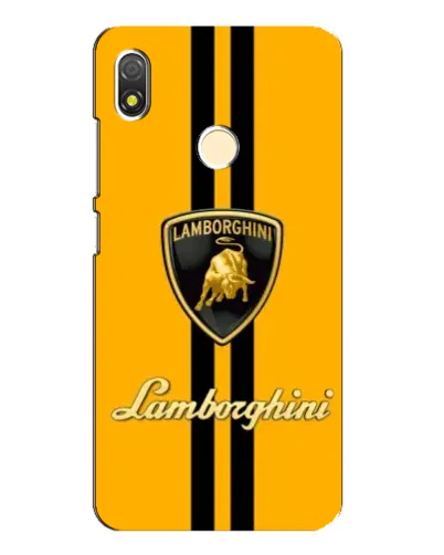 Чохол для TECNO POP 3 з картинкою «Lamborghini Stripe жовтий» Чохол для TECNO POP 3 з картинкою «Lamborghini Stripe жовтий»