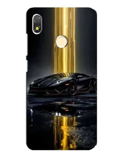 Чохол для TECNO POP 3 з картинкою «Нічний Lamborghini драйв»