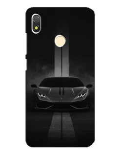 Чохол для TECNO POP 3 з картинкою «Lamborghini симетрія доріг»