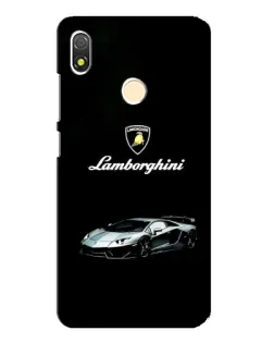 Чохол для TECNO POP 3 з картинкою «Логотип Lamborghini класика»