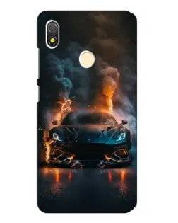Чохол для TECNO POP 3 з картинкою «Lamborghini димна естетика»