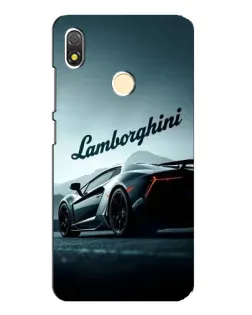 Чохол для TECNO POP 3 з картинкою «Класичний Lamborghini надпис»