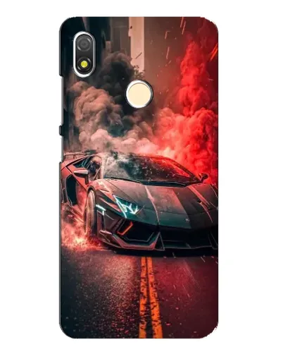 Чохол для TECNO POP 3 з картинкою «Lamborghini червоний дим» Чохол для TECNO POP 3 з картинкою «Lamborghini червоний дим»